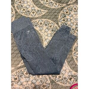 NOT AVAIL Gymshark seamless leggings with scrunch butt Animal Print Womens Small